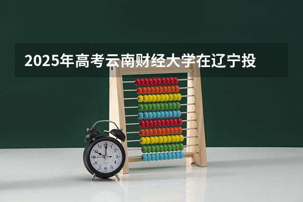 2025年高考云南财经大学在辽宁投档分数线总汇（2026参考）
