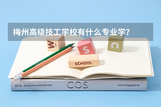 梅州高级技工学校有什么专业学？
