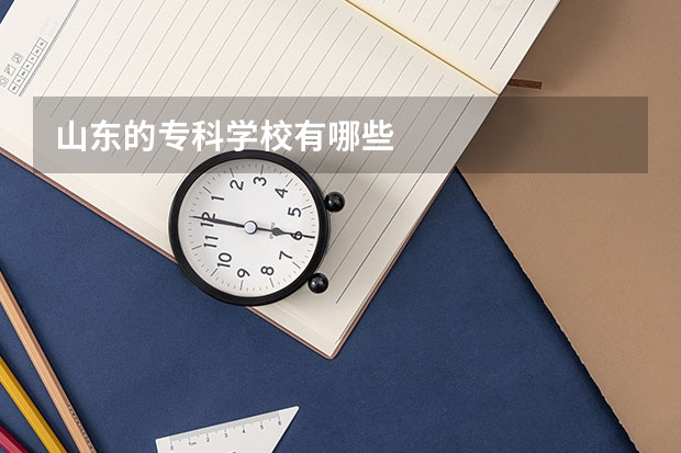 山东的专科学校有哪些
