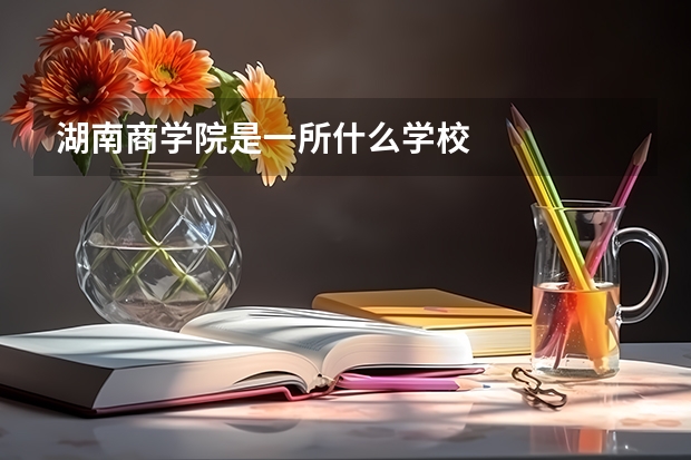 湖南商学院是一所什么学校