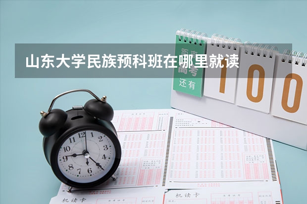 山东大学民族预科班在哪里就读
