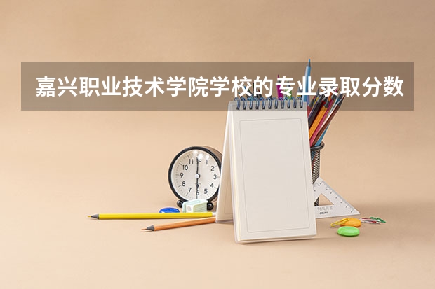 嘉兴职业技术学院学校的专业录取分数高吗