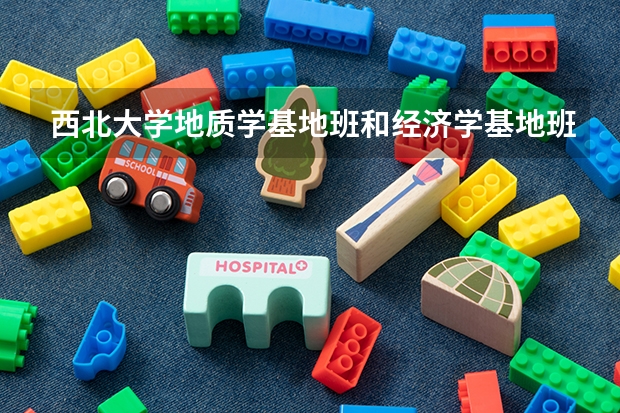 西北大学地质学基地班和经济学基地班怎么样?