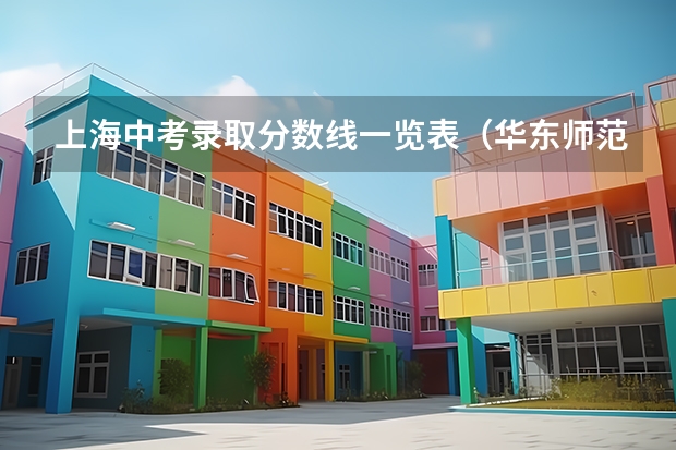 上海中考录取分数线一览表(华东师范大学21年招生简章?华东师大在江苏认可度?)