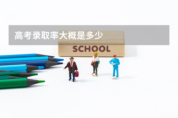 高考录取率大概是多少