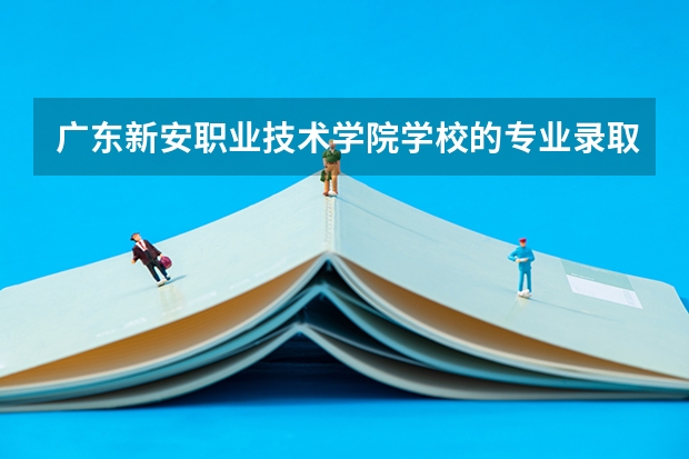 广东新安职业技术学院学校的专业录取分数高吗