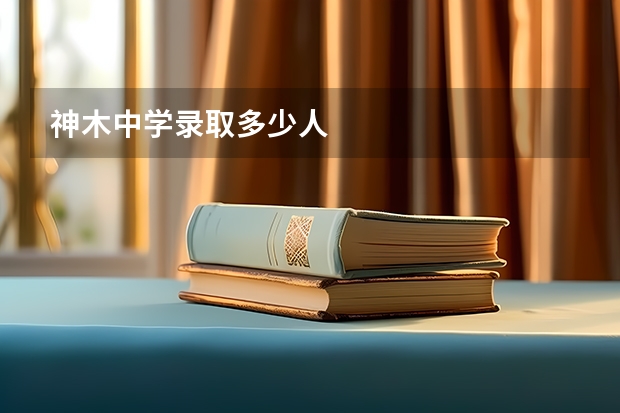 神木中学录取多少人