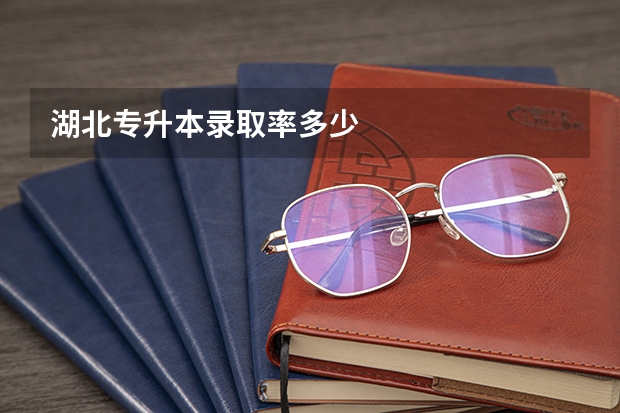 湖北专升本录取率多少