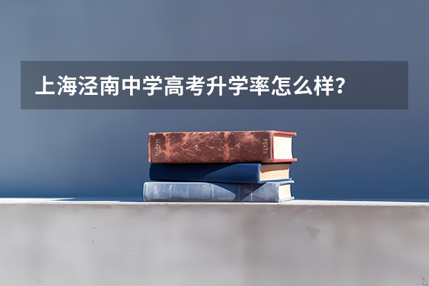 上海泾南中学高考升学率怎么样？