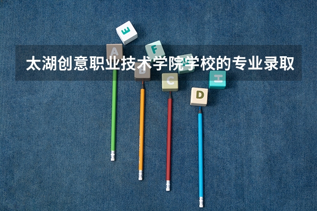 太湖创意职业技术学院学校的专业录取分数高吗