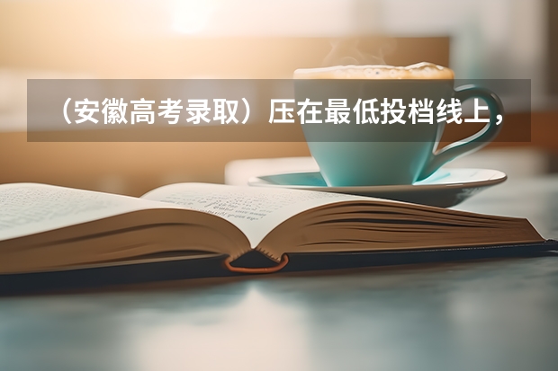 （安徽高考录取）压在最低投档线上，但是最低投档名次没达到会被提档录取吗？