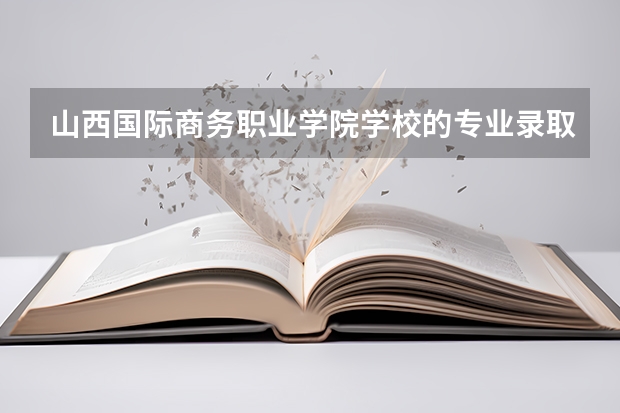 山西国际商务职业学院学校的专业录取分数高吗