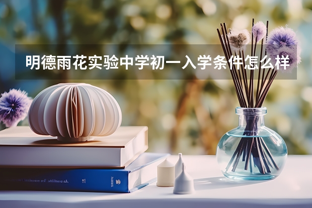 明德雨花实验中学初一入学条件怎么样