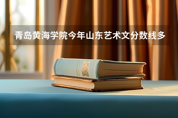青岛黄海学院今年山东艺术文分数线多少阿