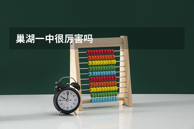 巢湖一中很厉害吗