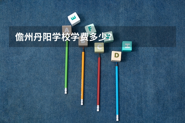 儋州丹阳学校学费多少？