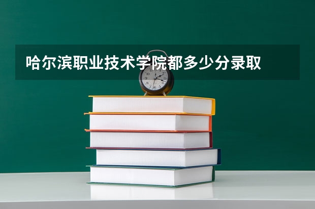 哈尔滨职业技术学院都多少分录取