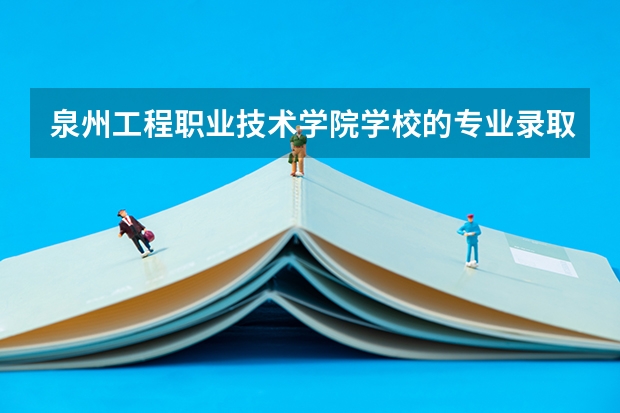 泉州工程职业技术学院学校的专业录取分数高吗