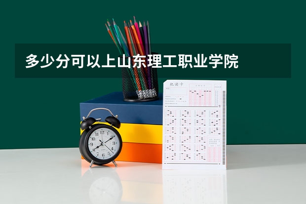 多少分可以上山东理工职业学院