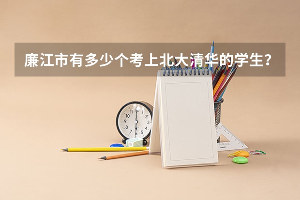 廉江市有多少个考上北大清华的学生？