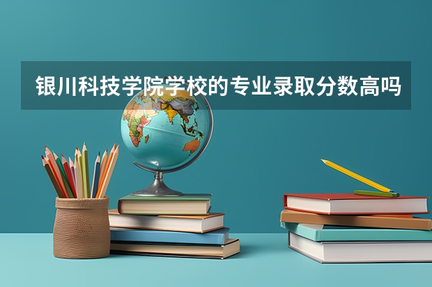 银川科技学院学校的专业录取分数高吗