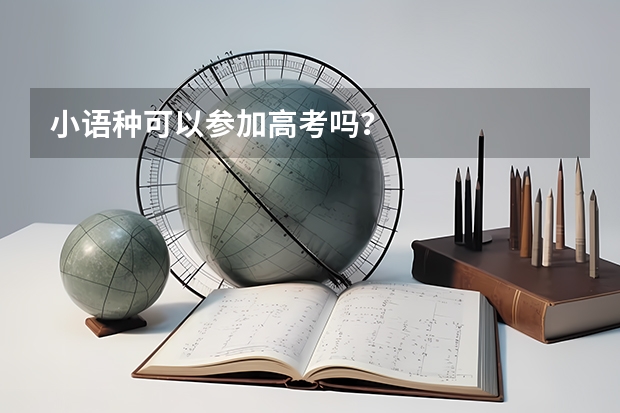 小语种可以参加高考吗？