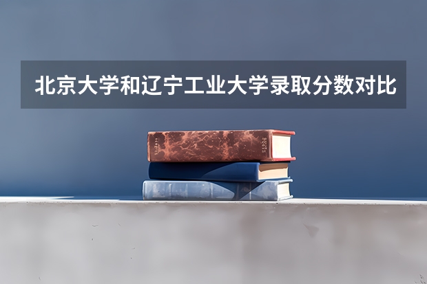 北京大学和辽宁工业大学录取分数对比