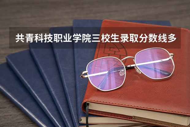 共青科技职业学院三校生录取分数线多少