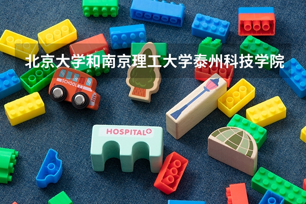 北京大学和南京理工大学泰州科技学院录取分数对比