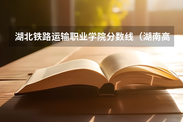 湖北铁路运输职业学院分数线（湖南高速铁路职业技术学院分数线）