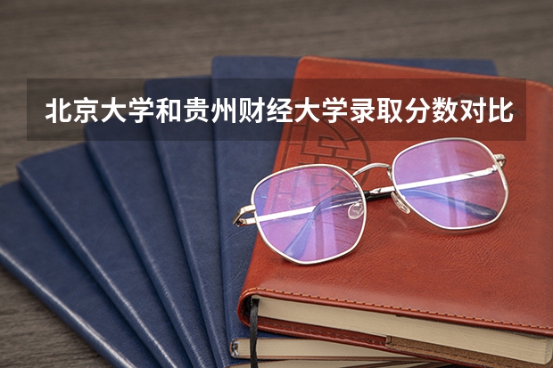 北京大学和贵州财经大学录取分数对比