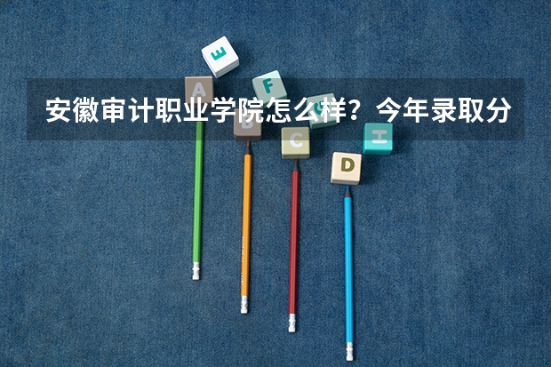 安徽审计职业学院怎么样?今年录取分数线会再降吗?