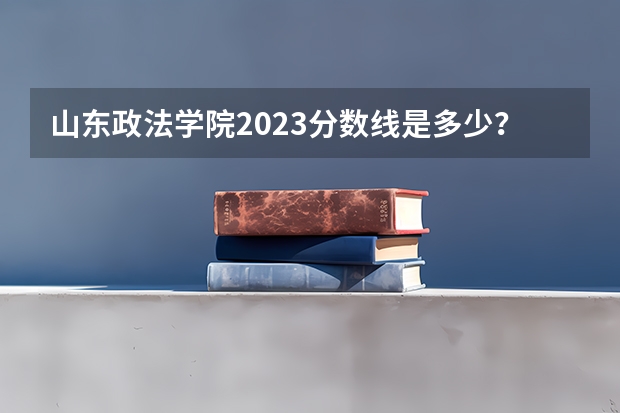 山东政法学院2023分数线是多少？