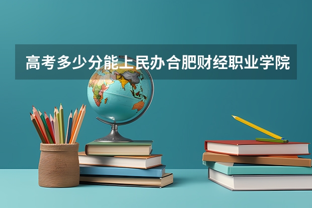 高考多少分能上民办合肥财经职业学院