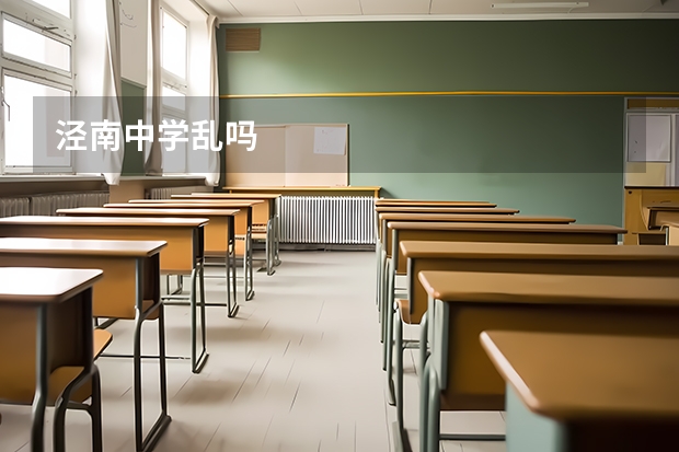 泾南中学乱吗