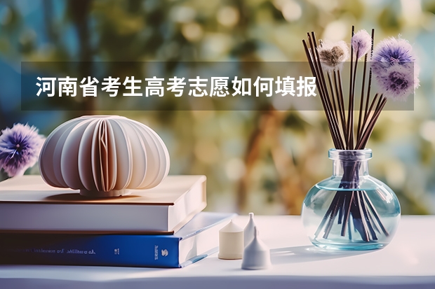 河南省考生高考志愿如何填报