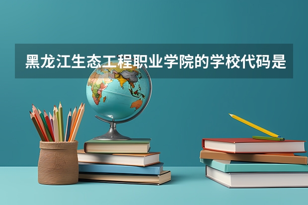 黑龙江生态工程职业学院的学校代码是什么