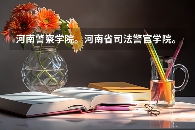 河南警察学院。河南省司法警官学院。河南省检察官学院。今年的大概的分数。还有就是这三个学校的区别 河南应用技术职业学院各省最低录取分数线及位次
