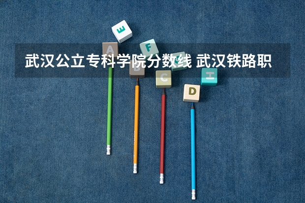 武汉公立专科学院分数线 武汉铁路职业技术学院在湖北录取线？