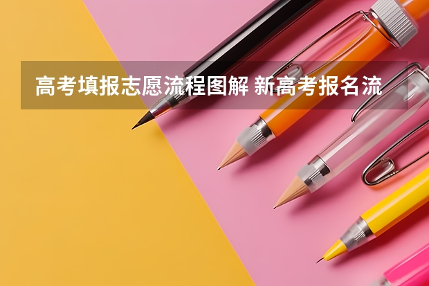 高考填报志愿流程图解 新高考报名流程和要求