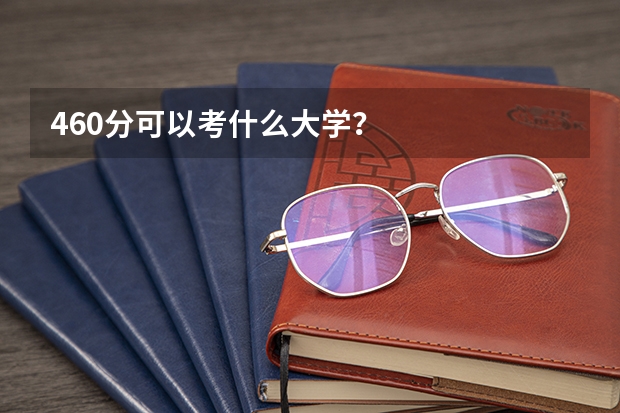 460分可以考什么大学？