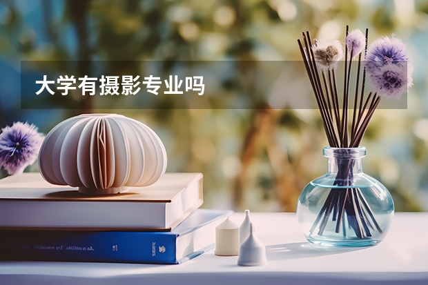 大学有摄影专业吗