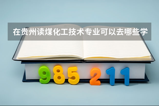 在贵州读煤化工技术专业可以去哪些学校
