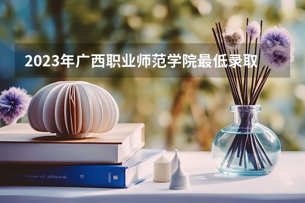 2023年广西职业师范学院最低录取分数 广西往年录取分数是多少