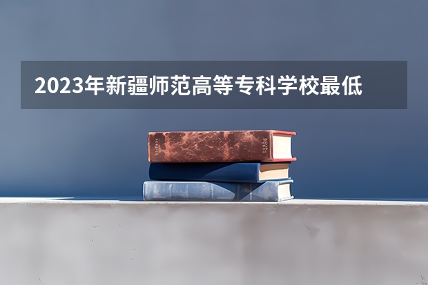 2023年新疆师范高等专科学校最低录取分数 新疆往年录取分数是多少
