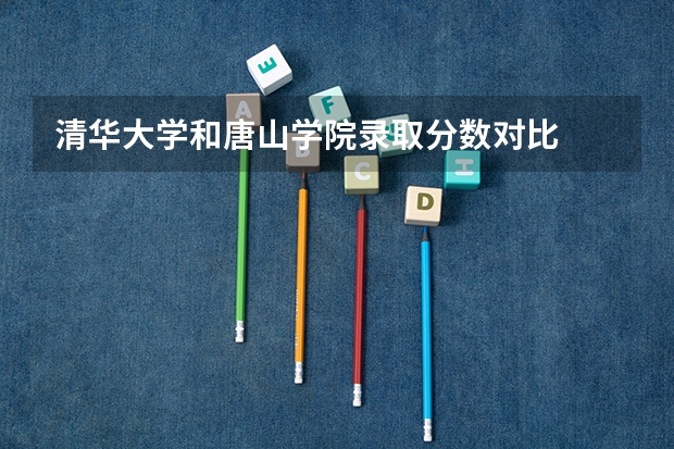 清华大学和唐山学院录取分数对比